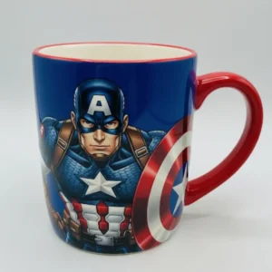 Captain America Shield Ceramic Mug Macsong