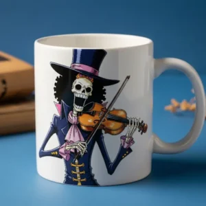 One Piece Brook "Soul King" Ceramic Mug Macsong