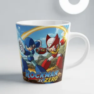 Rockman & Zero Ceramic Gaming Mug Macsong